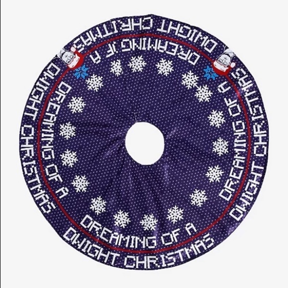 The Office “Dreaming Of A Dwight Christmas” Tree Skirt - Picture 2 of 9